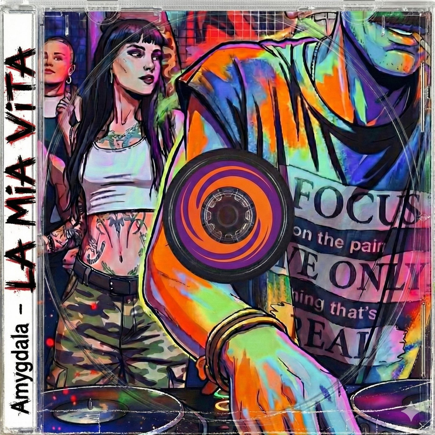 Cover - Amygdala - La Mia Vita (Original Mix) Promo tools