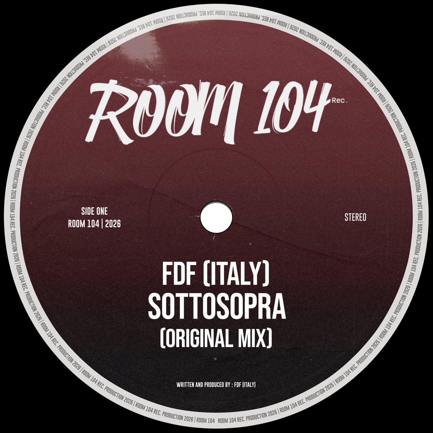 Cover - FDF (Italy) - Sottosopra (Original Mix)