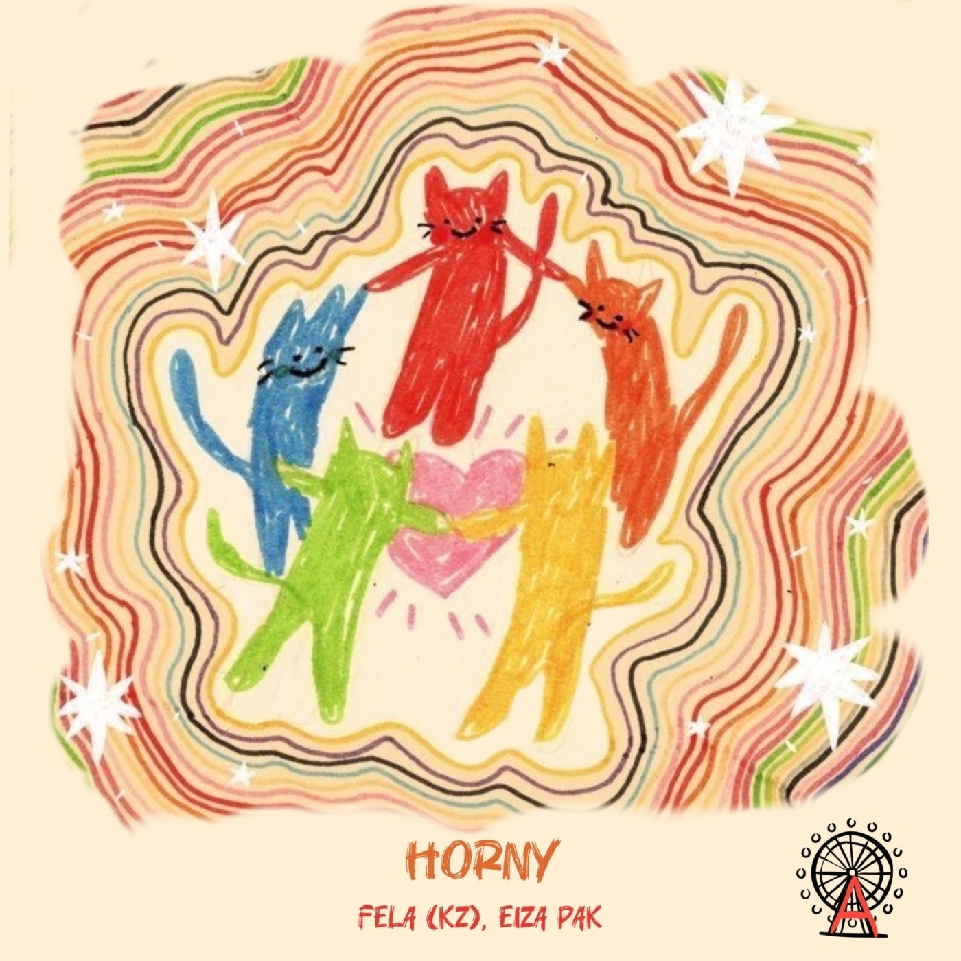 Cover - EiZA PAK, Fela (KZ) - Horny (Extended Mix)