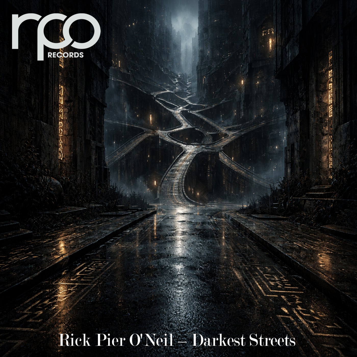 Cover - Rick Pier O'Neil - Darkest Streets (RPO Part 1) Promo tools