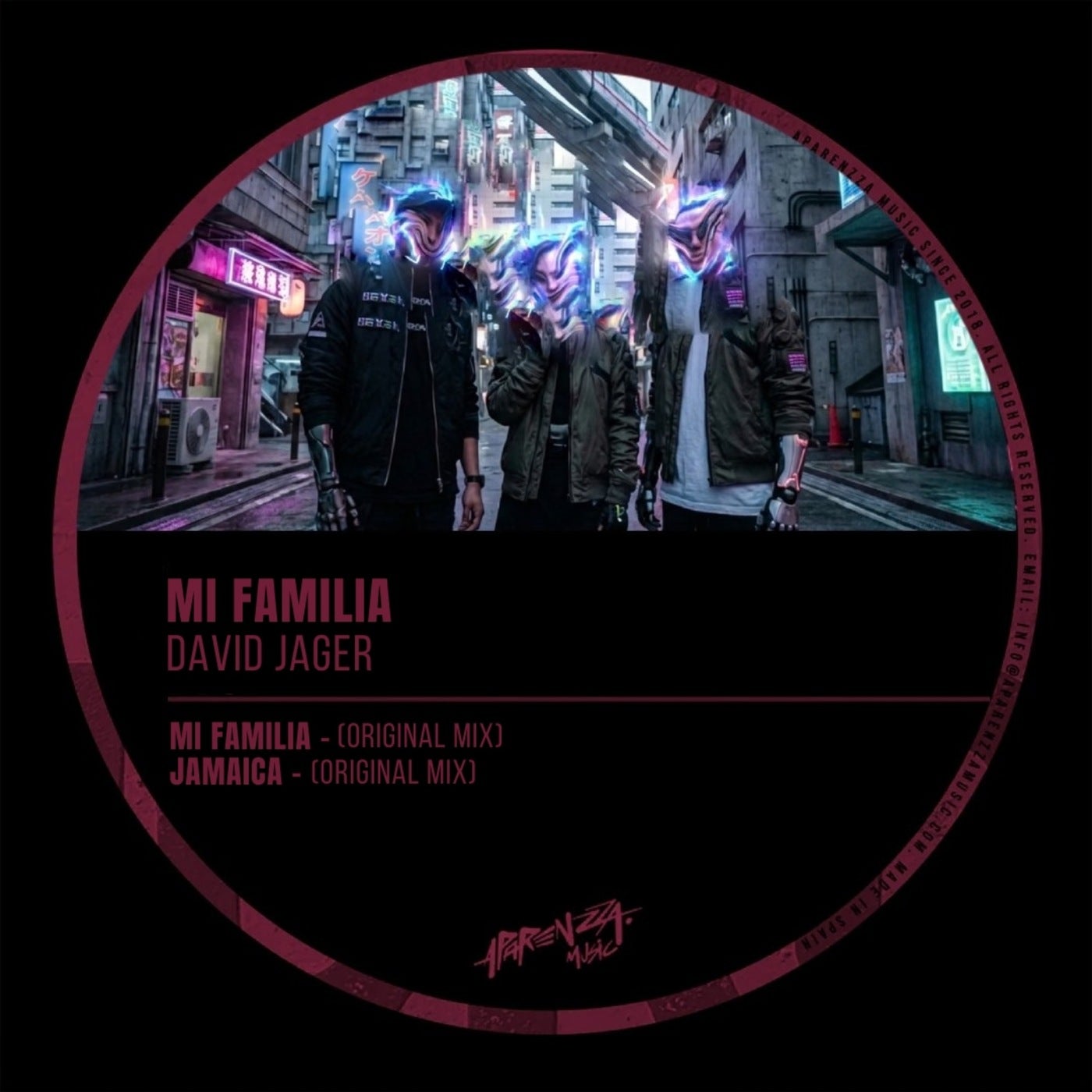 Cover - David Jager - Mi Familia (Original Mix) Promo tools
