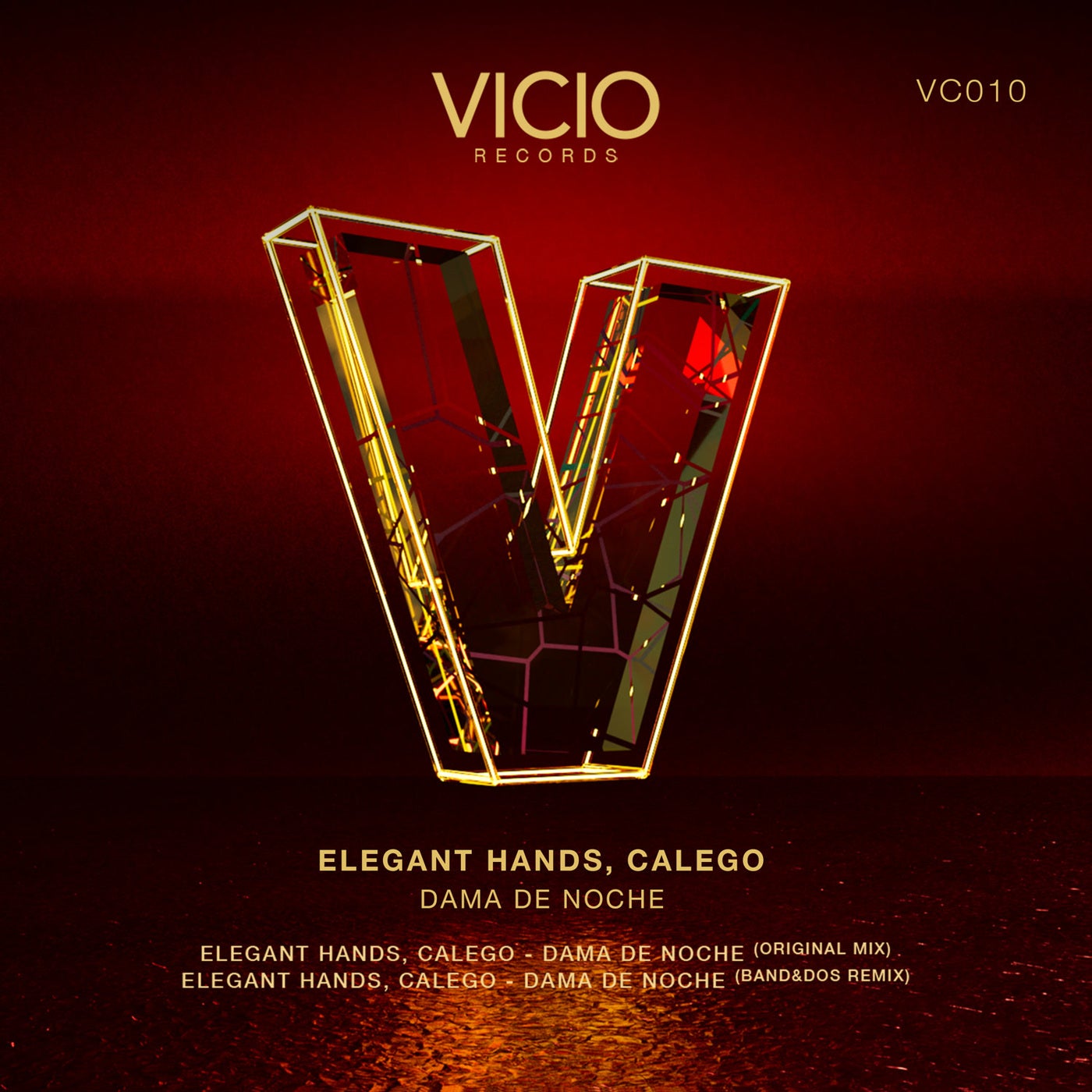 Cover - Elegant Hands, Calego - Dama De Noche (Band&Dos Remix)