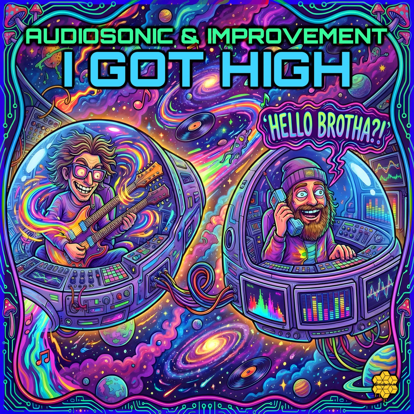 Cover - Audiosonic, Improvement - I Got High (Original Mix)