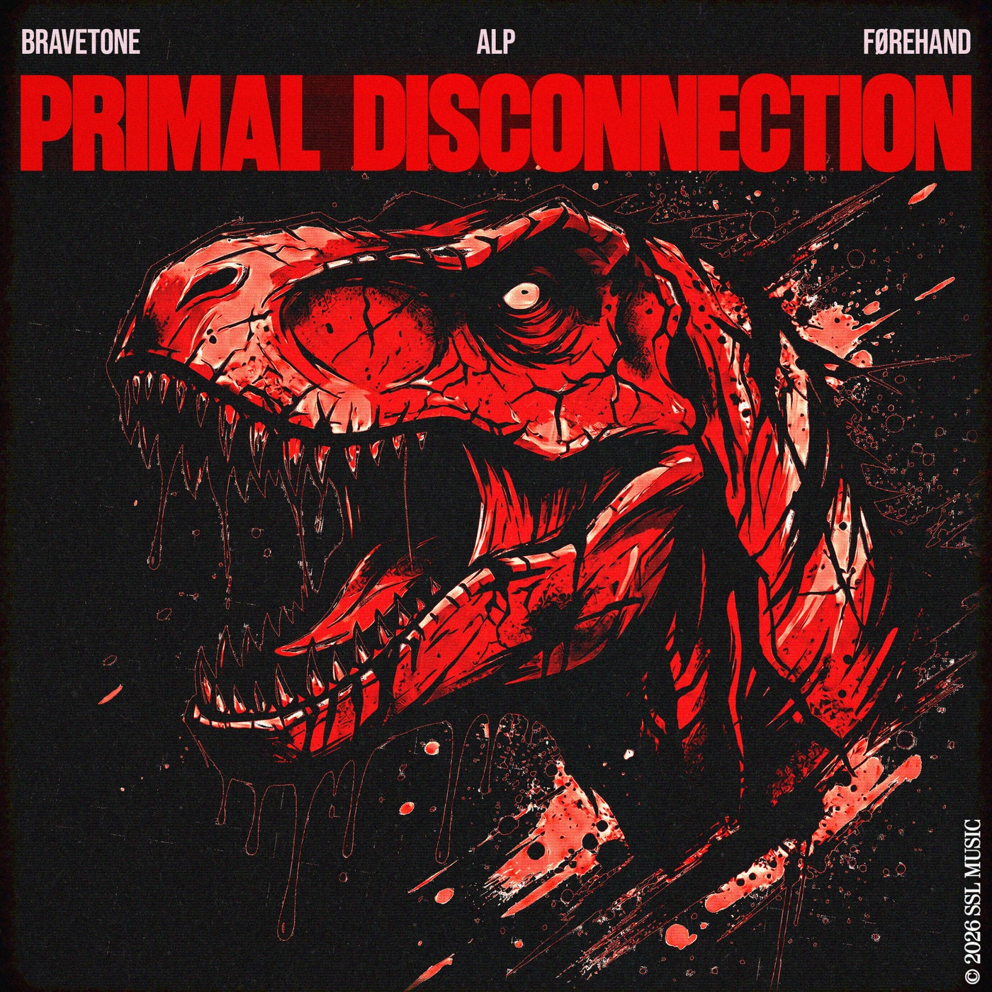Cover - Alp, Bravetone, Førehand - Primal Disconnection (Extended Mix)