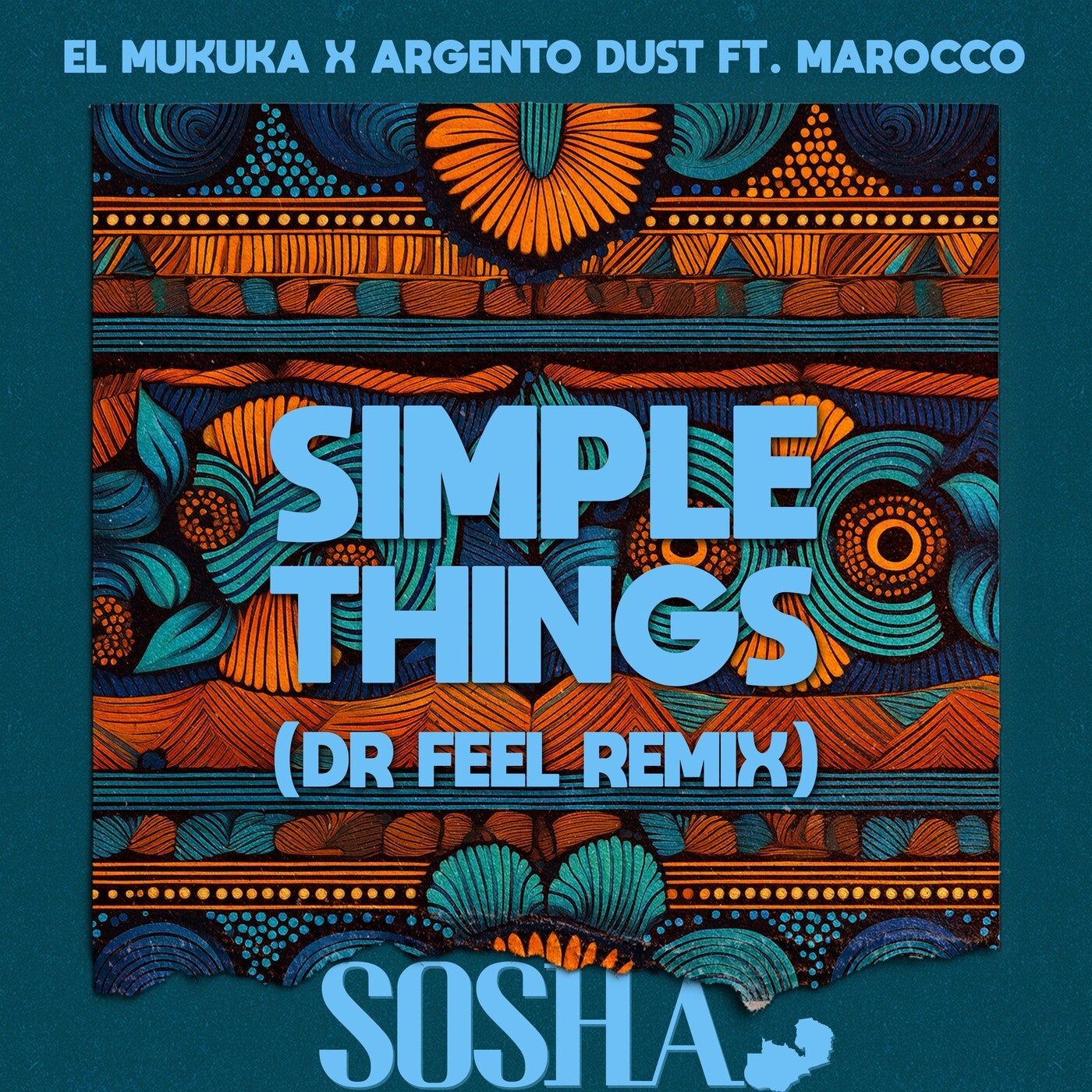 Cover - Marocco, Argento Dust, El Mukuka - Simple Things feat. Marocco (Dr Feel Remix)