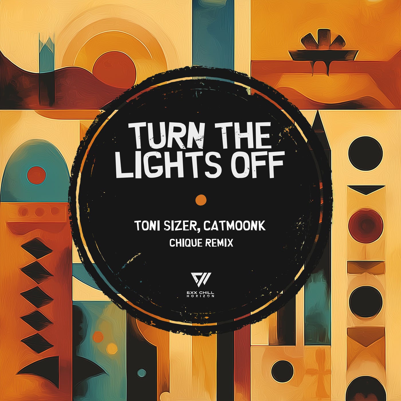 Cover - CATMOONK, TONI SIZER - Turn The Lights Off (CHIQUE Remix)