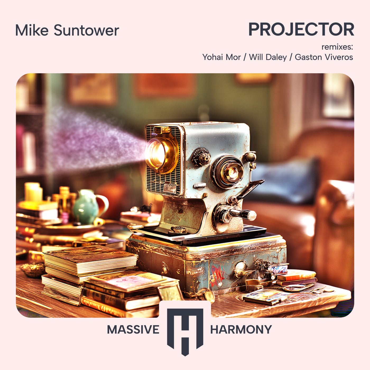 Cover - Mike Suntower - Projector (Will Daley Remix) Promo tools