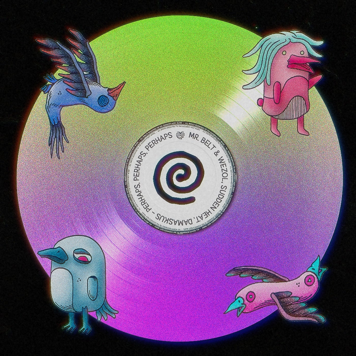 Cover - Mr. Belt & Wezol, Sudden Heat, Damaskus - Perhaps, Perhaps, Perhaps (Original Mix)