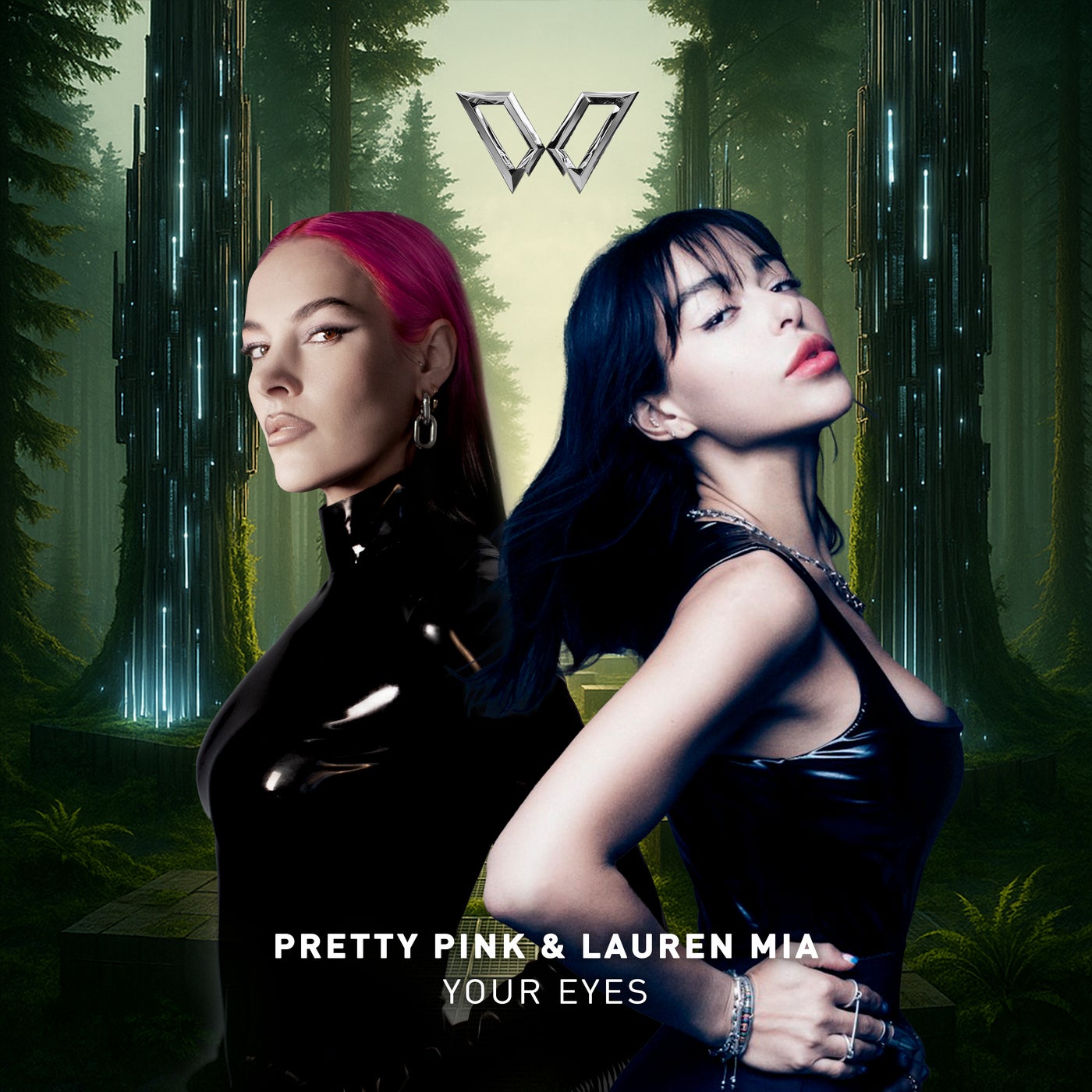 Cover - Pretty Pink, Lauren Mia - Your Eyes (Extended Mix)