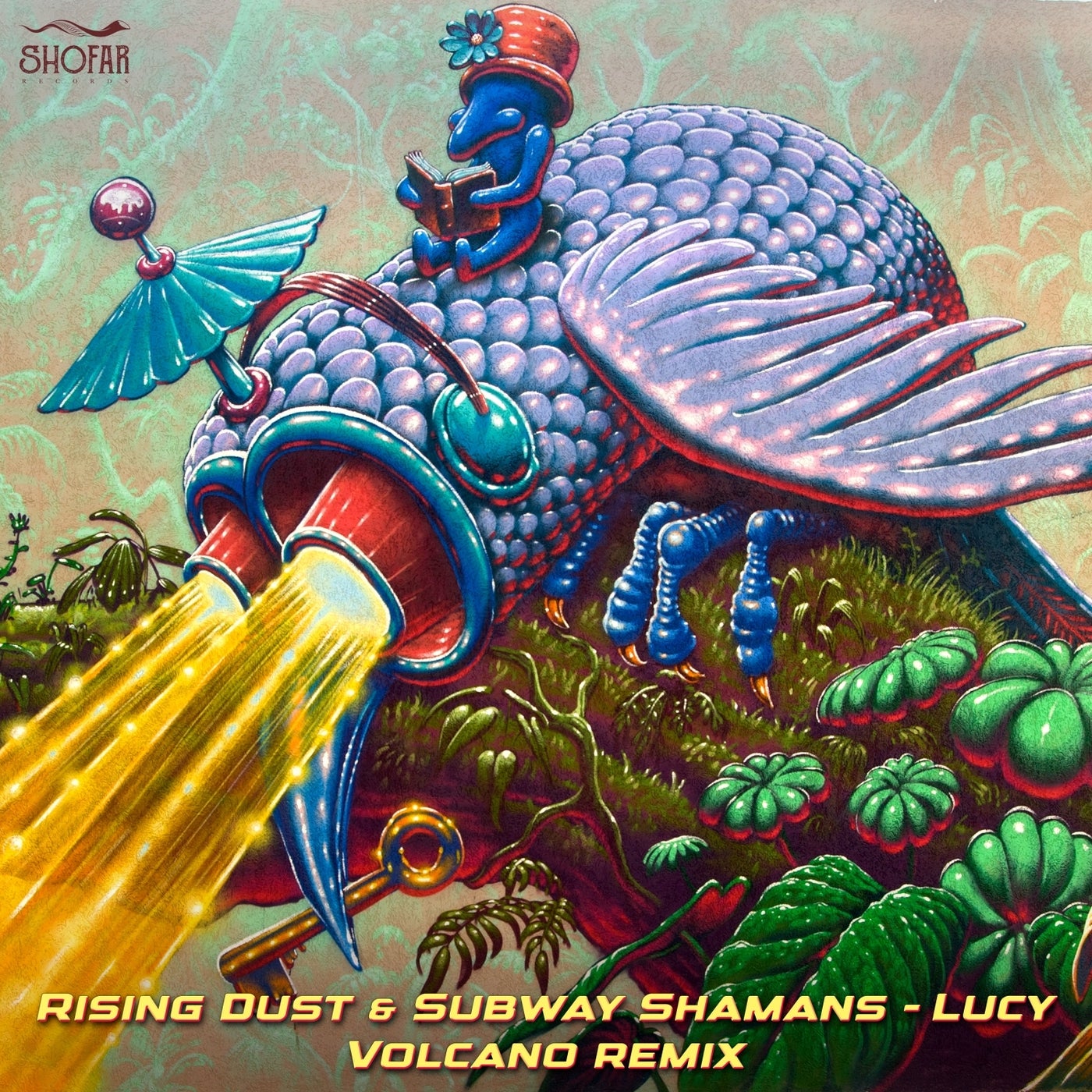 Cover - Rising Dust, Subway Shamans - Lucy (Volcano Remix)