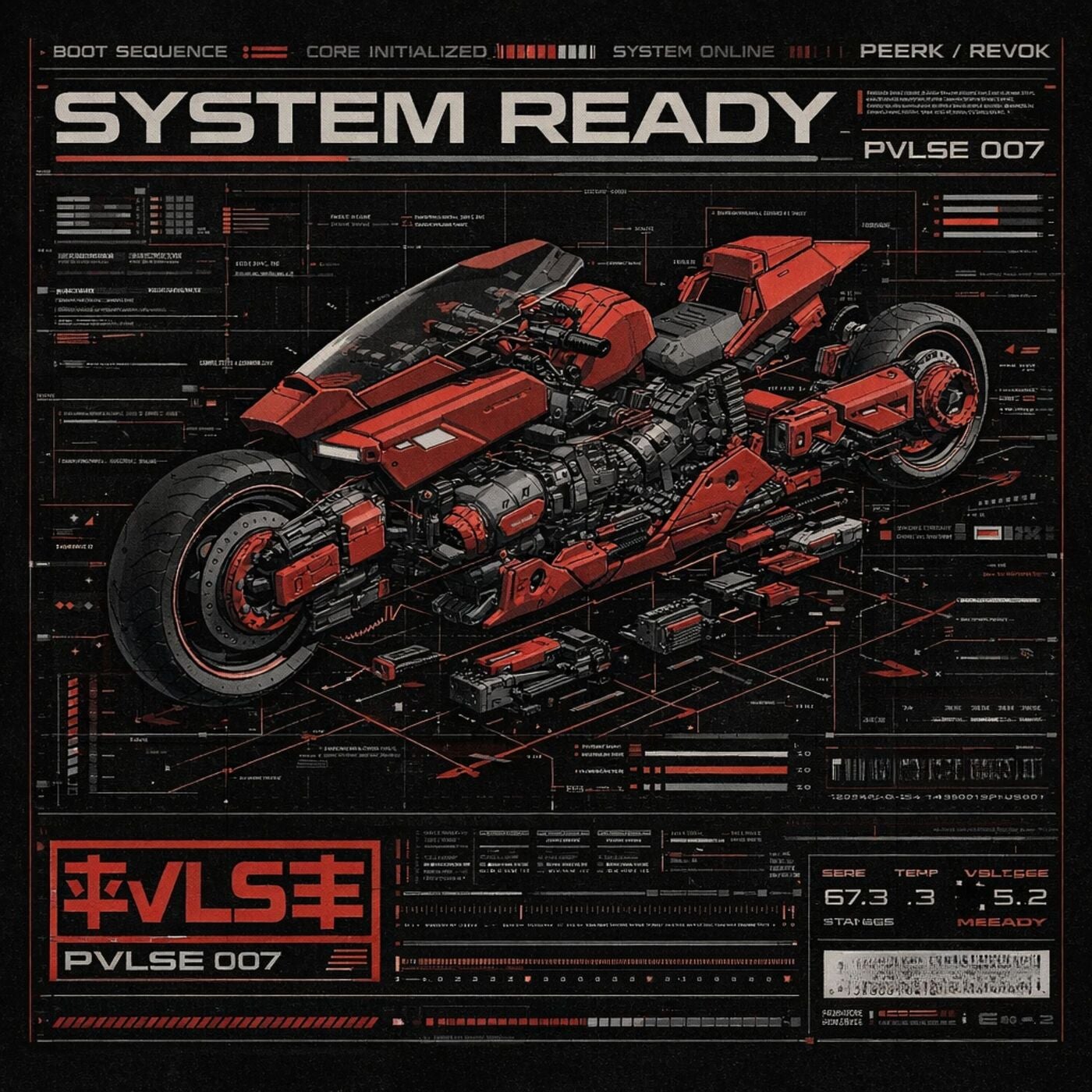 Cover - Peerk, Revok. - System Ready (Original Mix)