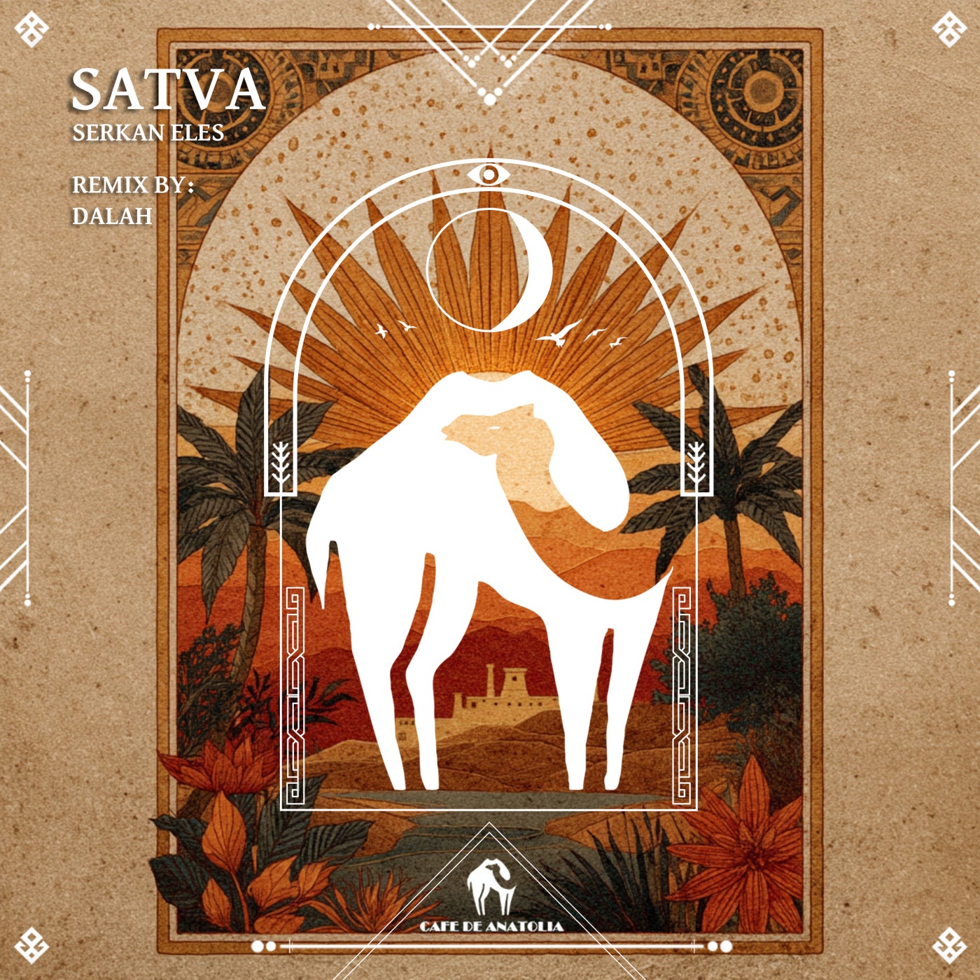 Cover - Serkan Eles, Cafe De Anatolia - Satva (DALAH Remix) Promo tools
