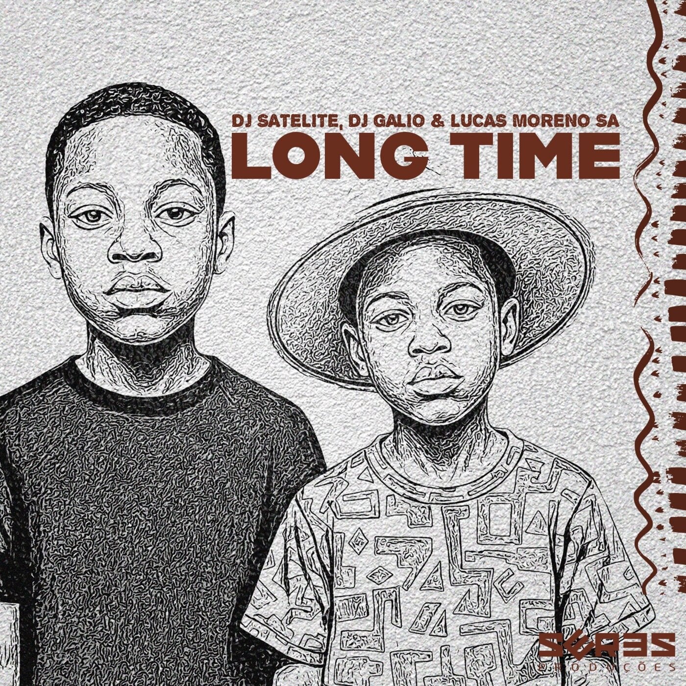 Cover - DJ Satelite, Dj Gálio, Seres Producoes, Lucas Moreno SA - Long Time (Extended Mix)