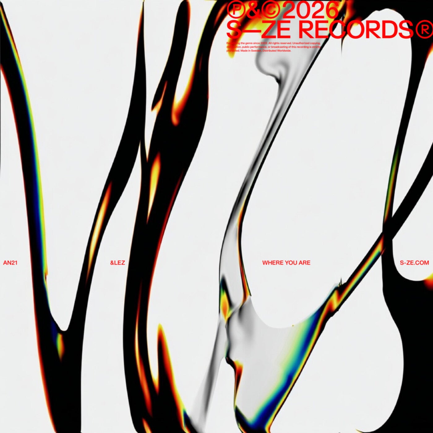 Cover - AN21, &lez - Where You Are (Extended Mix)