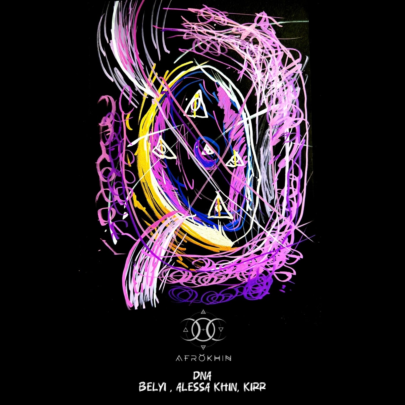 Cover - Alessa Khin, Kirr, Belyi - Dna (Extended Mix)