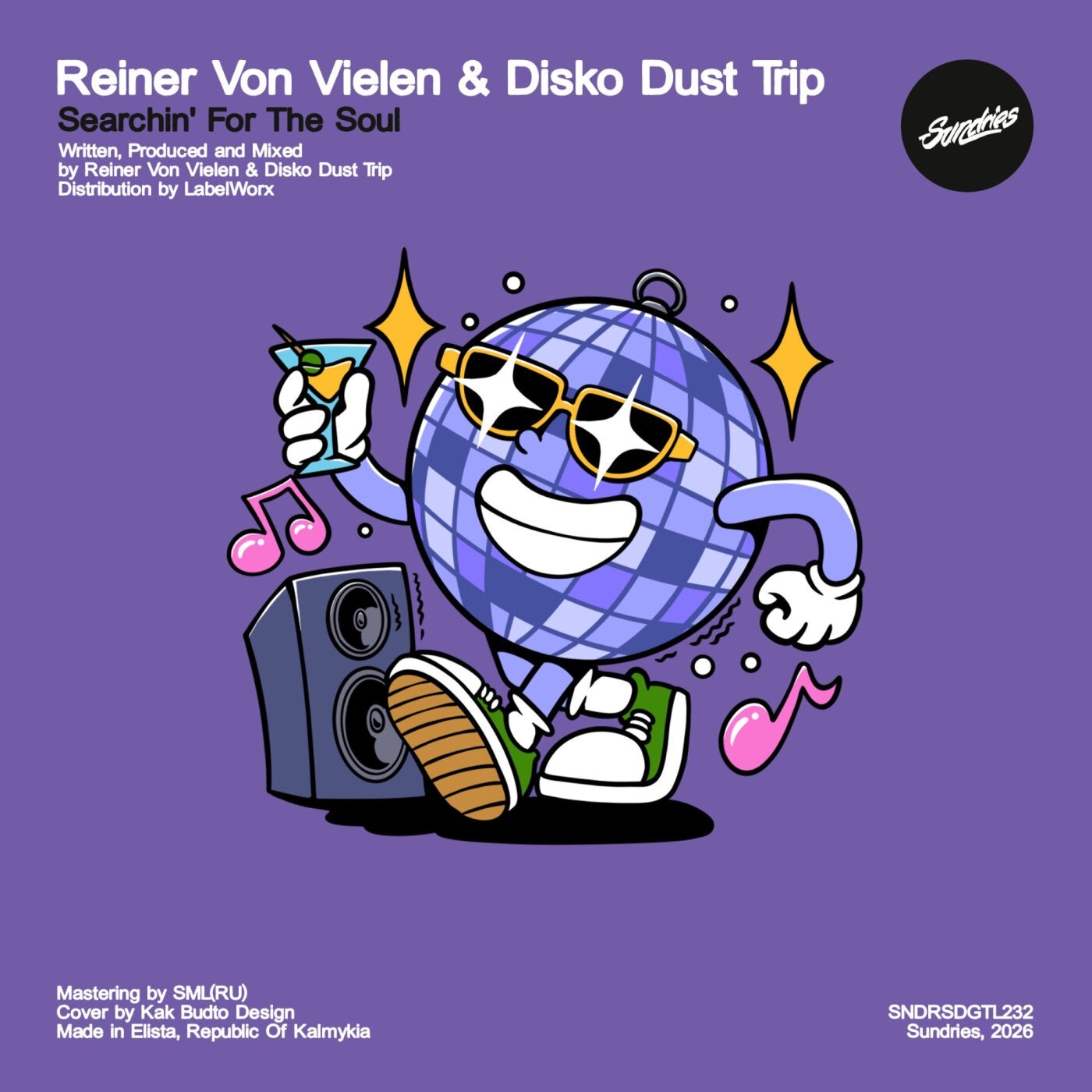 Cover - Disko Dust Trip, Reiner Von Vielen - Searchin' For The Soul (Original Mix)