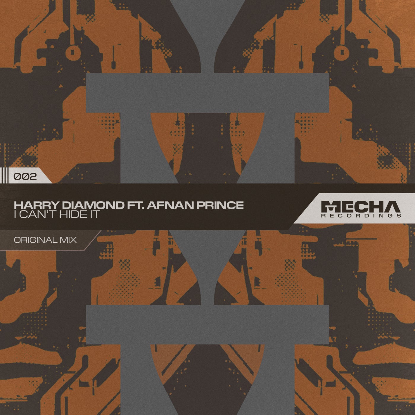 Cover - Harry Diamond, Afnan Prince - I Can't Hide It (Extended Mix)