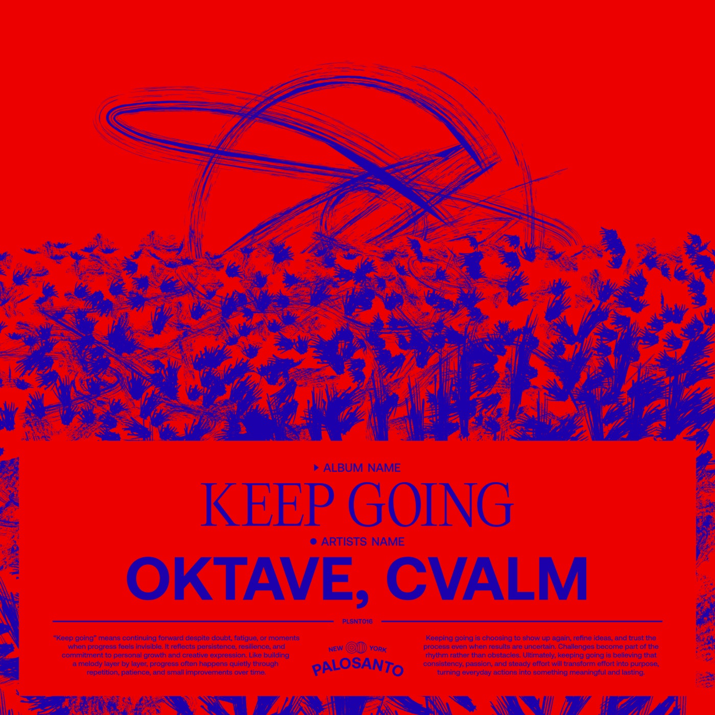 Cover - Oktave, CVALM - Keep Going (Extended Mix)