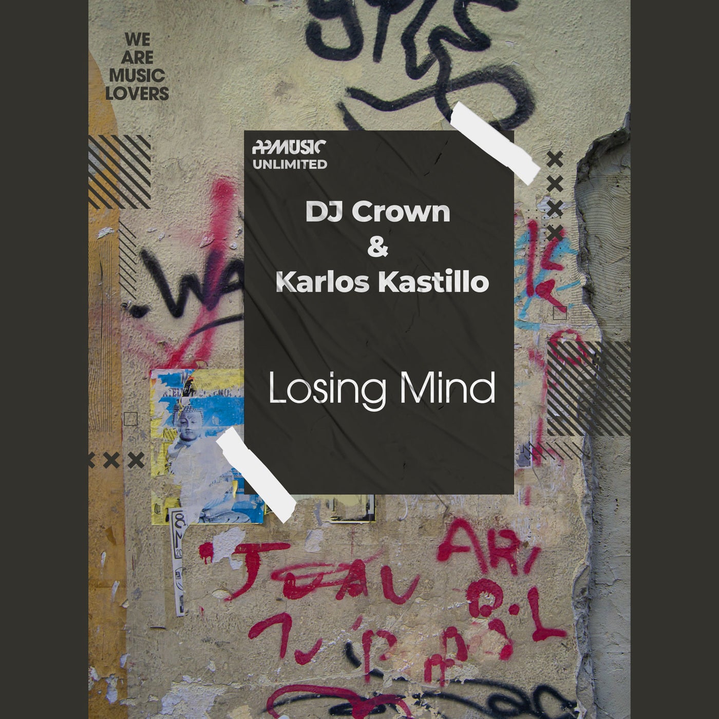 Cover - Karlos Kastillo, DJ Crown - Losing Mind (Extended Mix)