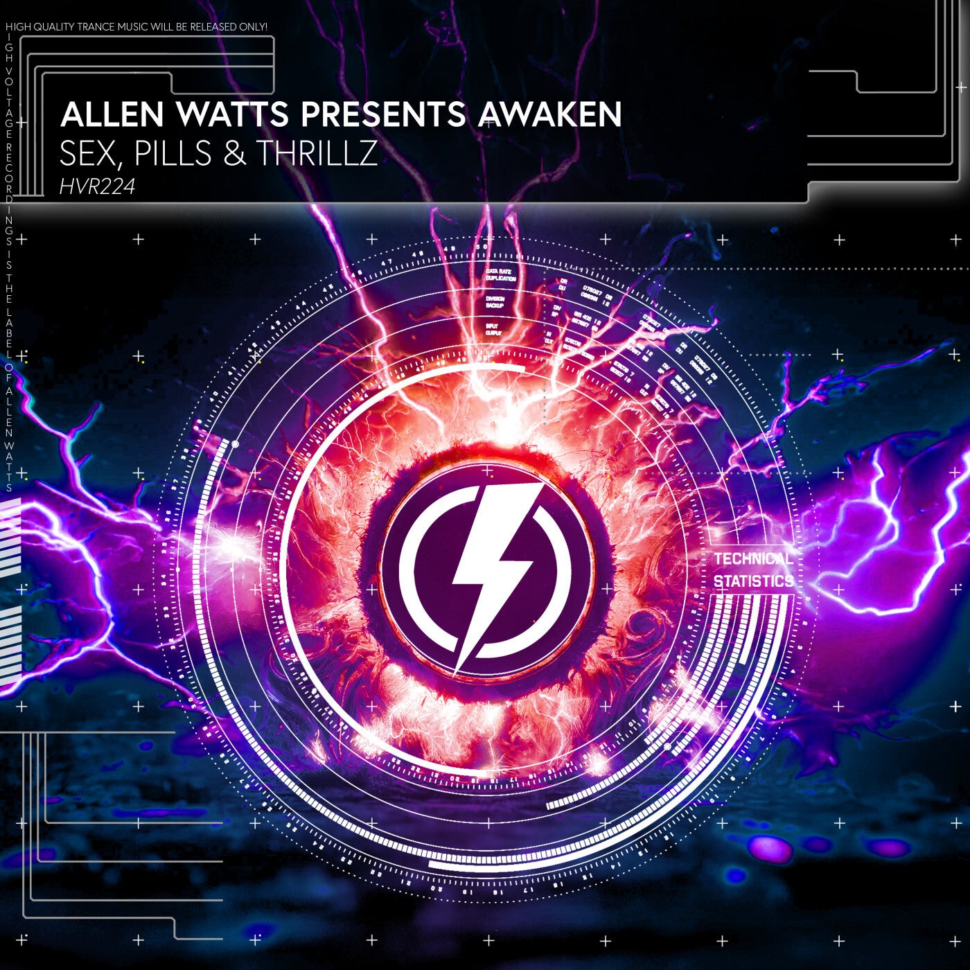 Cover - Allen Watts, Awaken - Sex, Pills & Thrillz (Extended Mix)