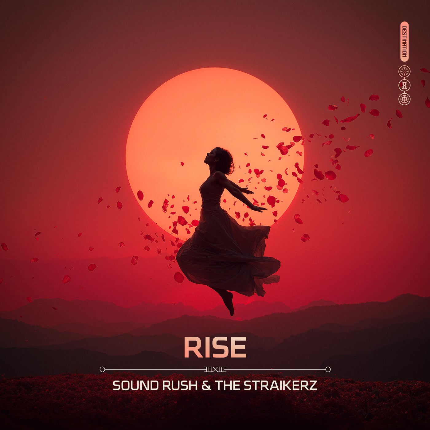 Cover - Sound Rush, The Straikerz - Rise (Extended Mix)