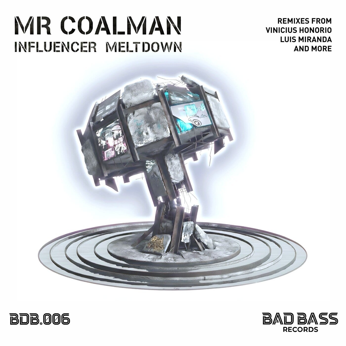 Cover - Mr Coalman - Influencer Meltdown (Luis Miranda Remix) Promo tools