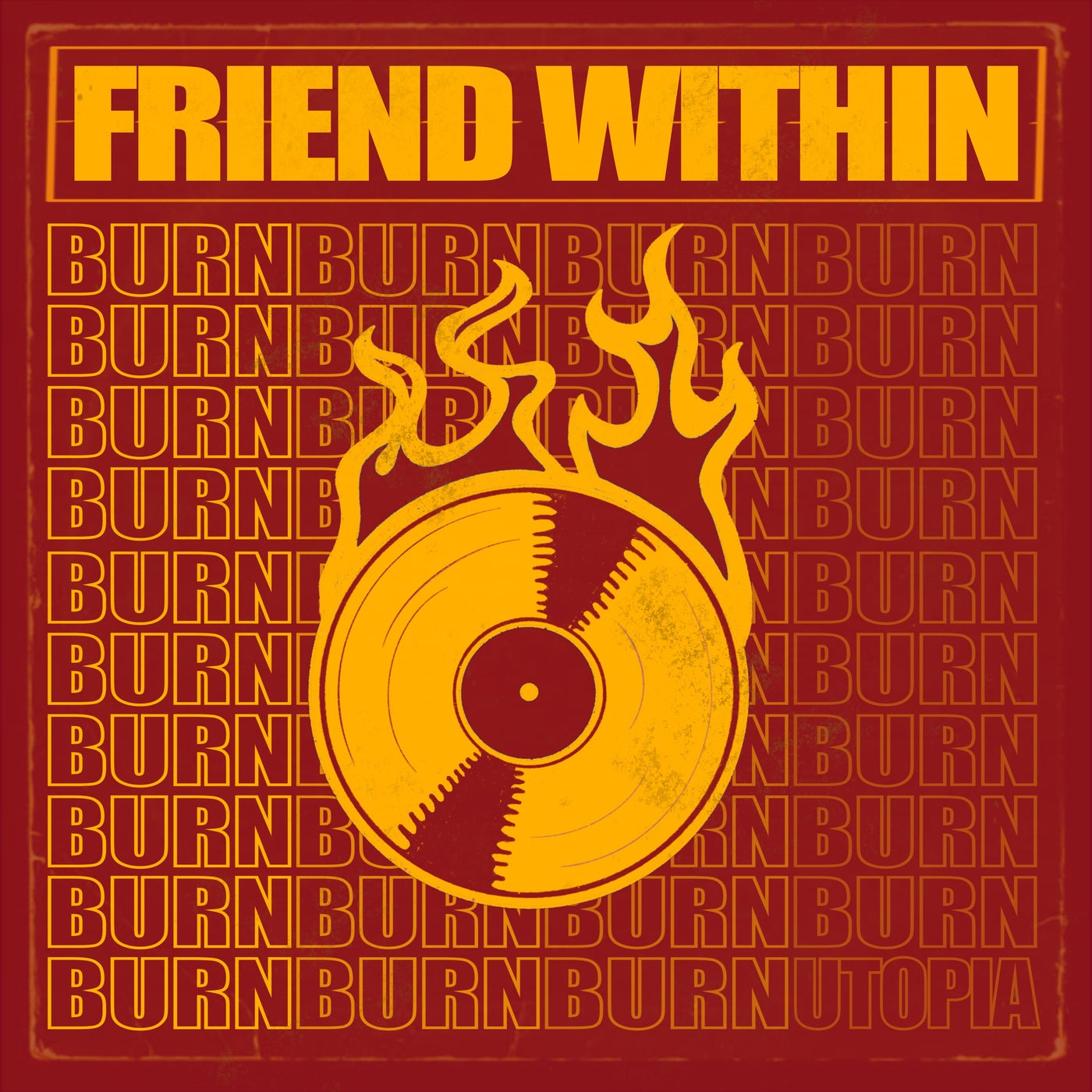 Cover - Friend Within - Burn (Extended) Promo tools