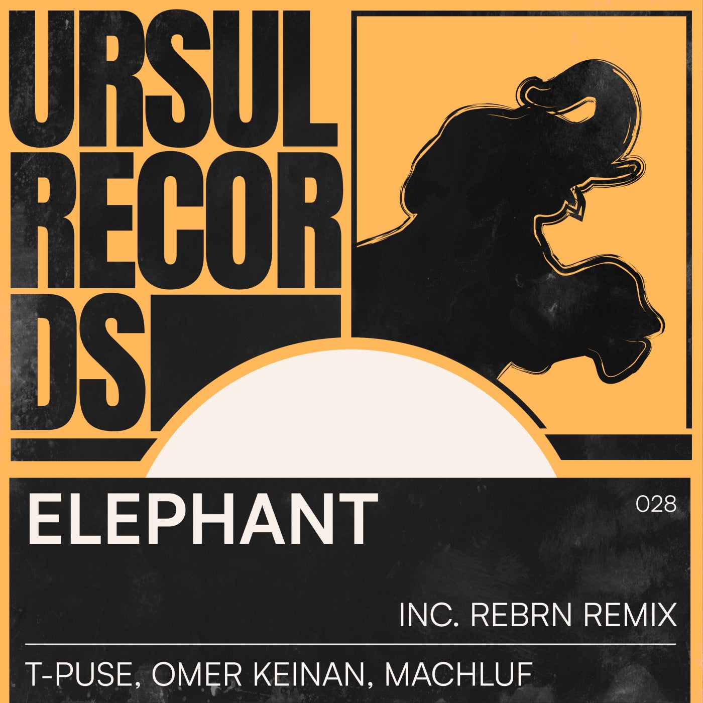 Cover - T-Puse, Omer Keinan - Elephant feat. Machluf (REBRN Extended Remix)