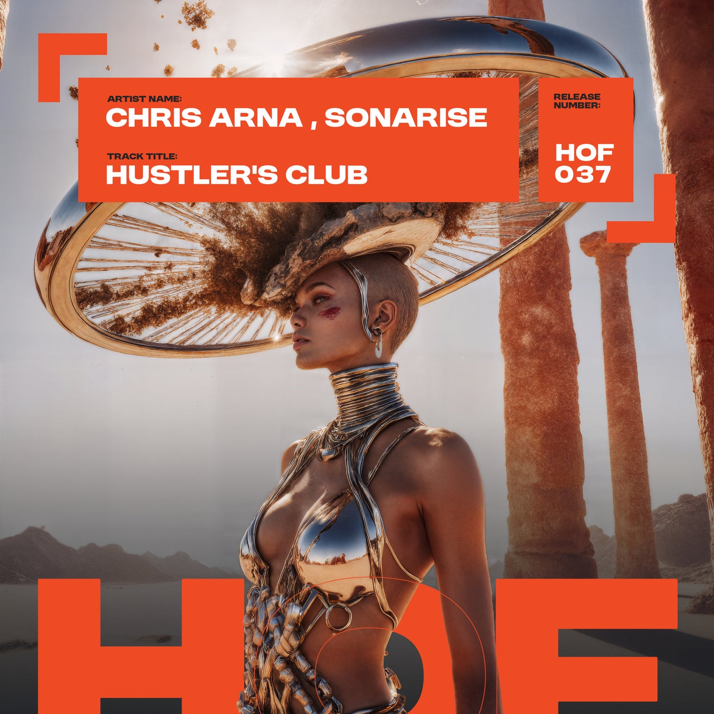 Cover - Sonarise, Chris Arna - Hustler's Club (Original Mix) Promo tools