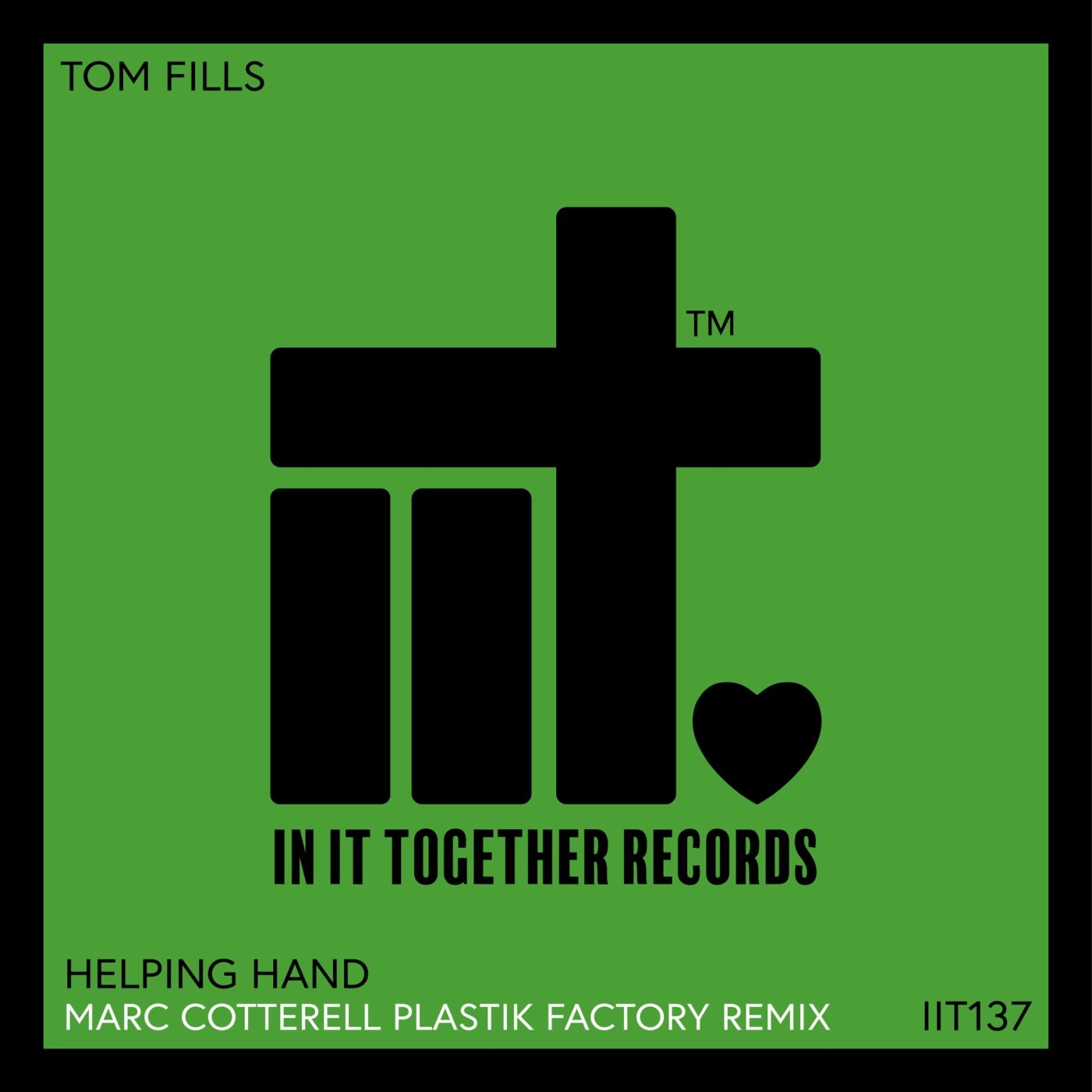 Cover - Tom Fills - Helping Hand (Marc Cotterell Plastik Factory Remix)
