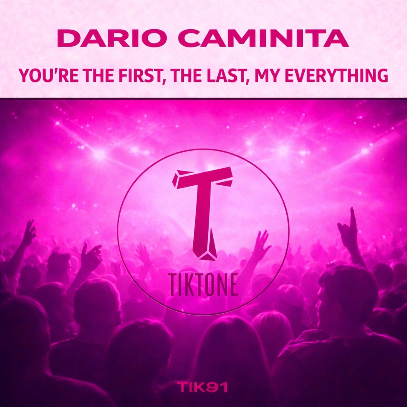 Cover - Dario Caminita - You're The First, The Last, My Everything (Original Mix) Promo tools