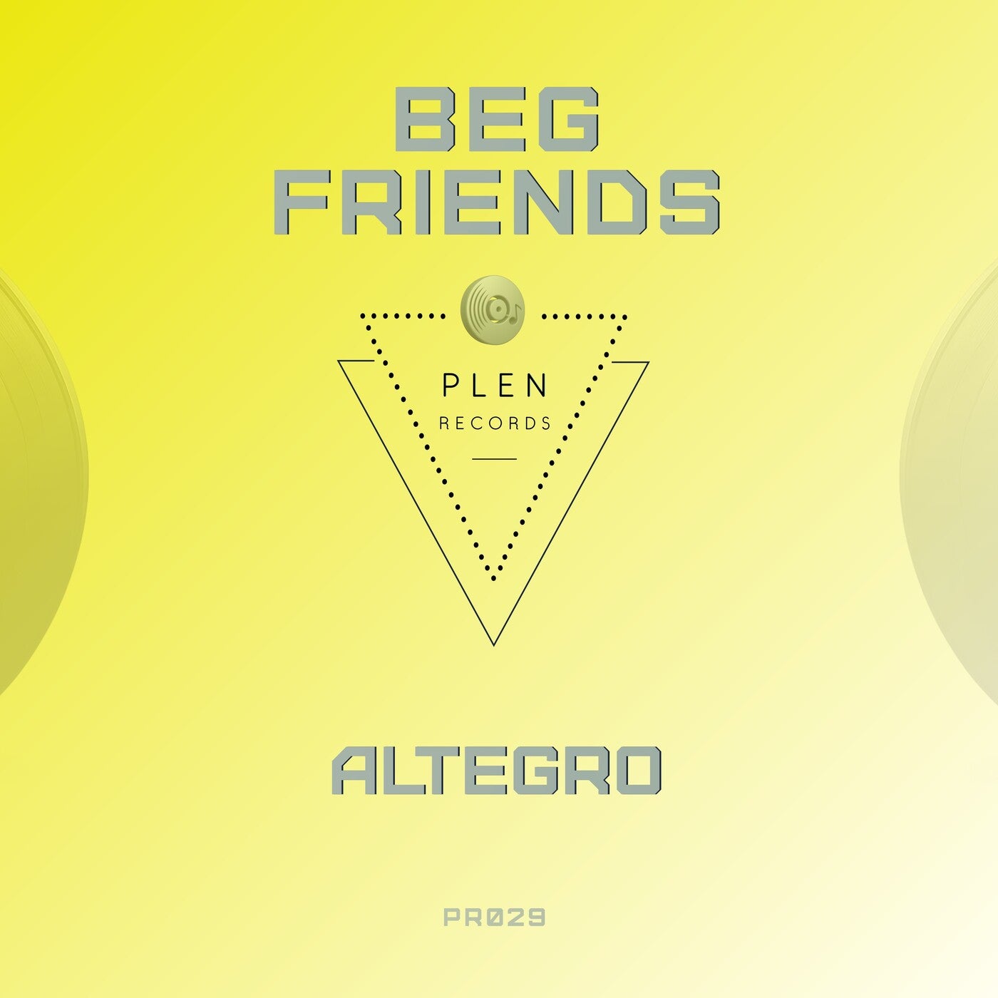 Cover - Altegro - Beg Friends (Original Mix) Promo tools