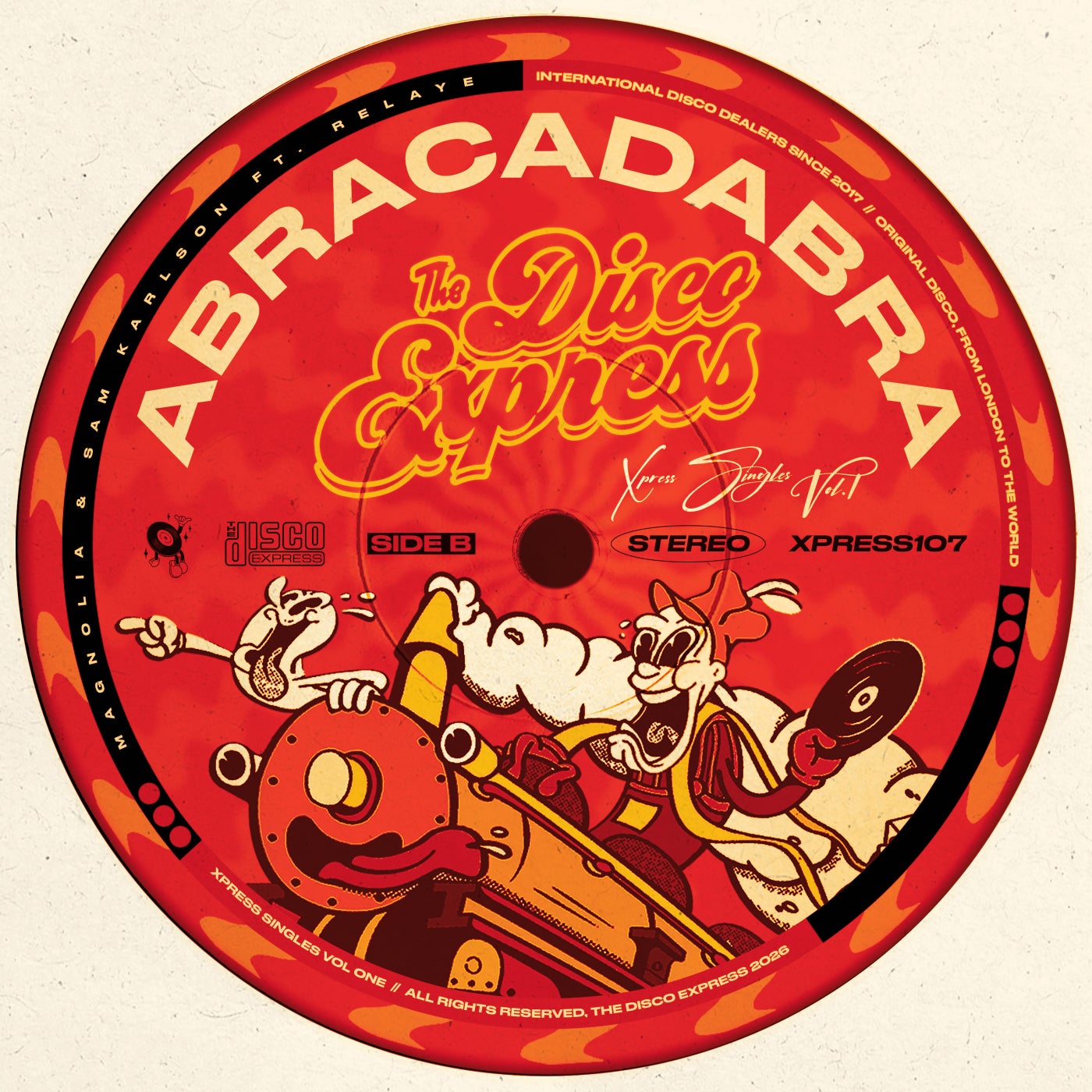 Cover - Sam Karlson, Magnolia - Abracadabra feat. Relaye (La Felix Remix) Promo tools