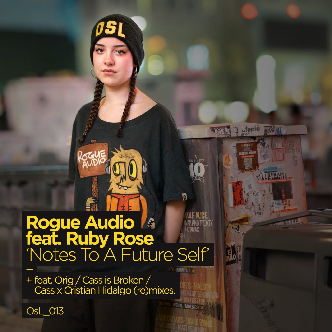 Cover - Rogue Audio, Ruby Rose - Notes to a Future Self (Cass X Cristian Hidalgo Remix) Promo tools