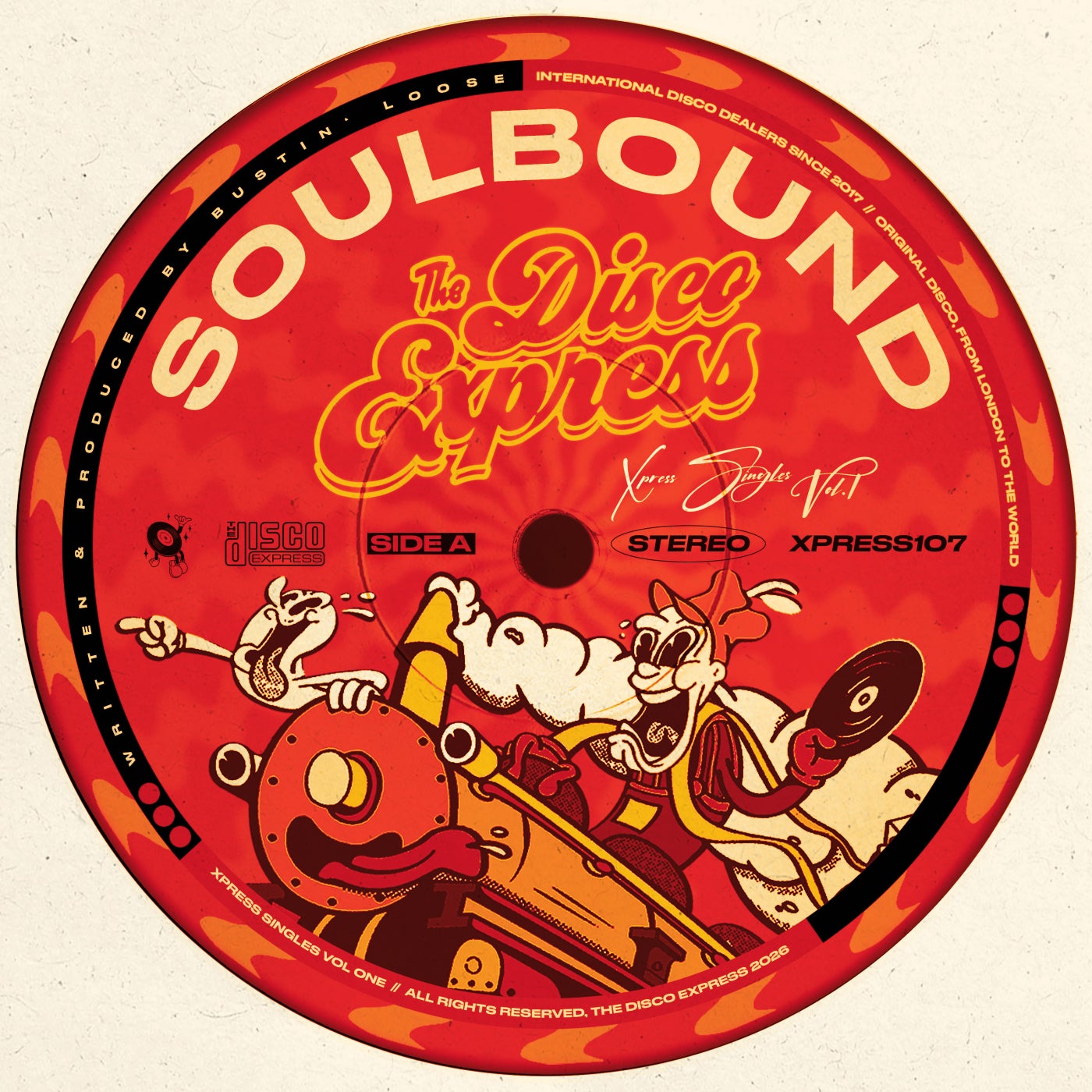Cover - Bustin' Loose - Soulbound (Dam Swindle Extended Remix)