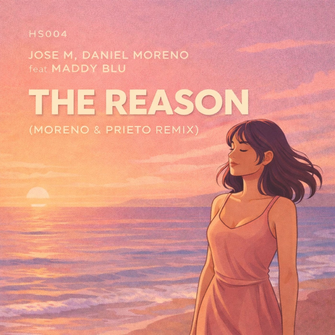 Cover - Jose M, Daniel Moreno, Maddy Blue - The Reason (feat. Maddy Blue) (Moreno & Prieto Remix)