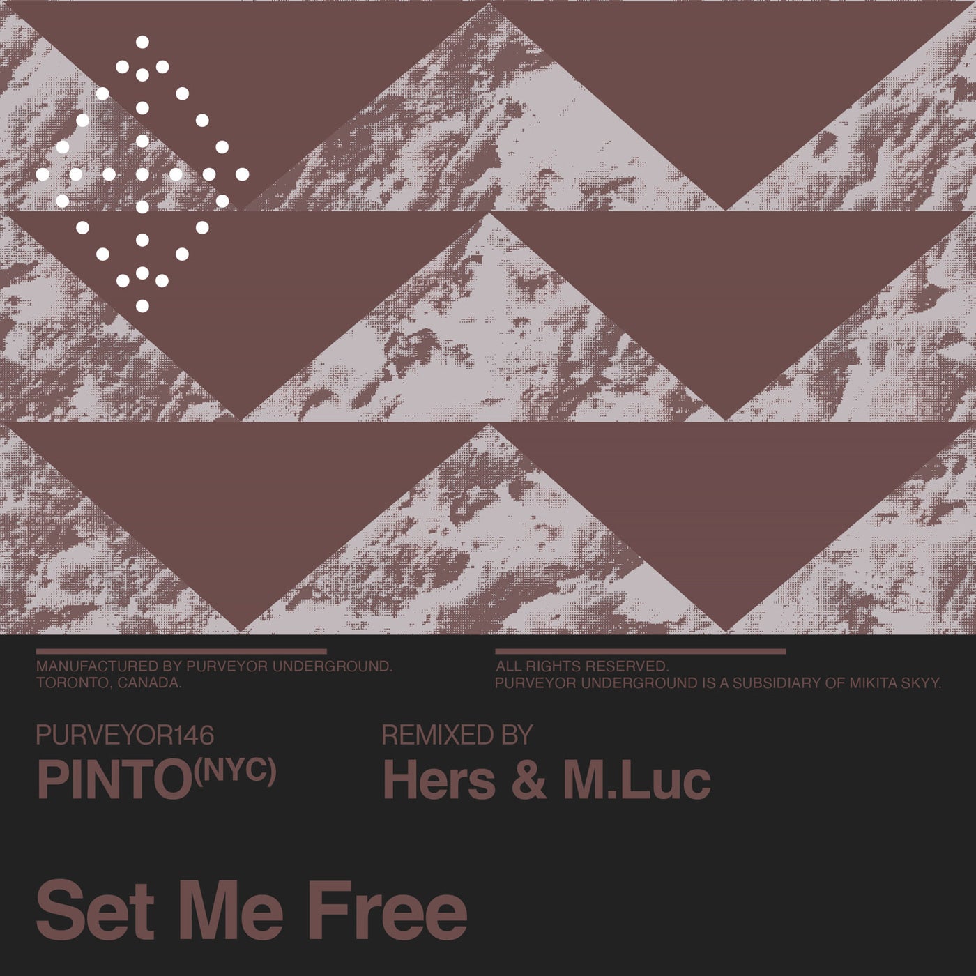 Cover - Pinto (NYC) - Set Me Free (Original Mix) Promo tools