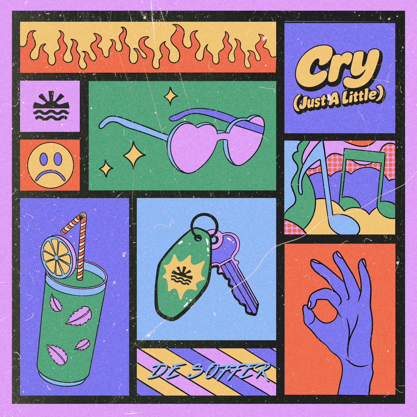 Cover - DE SOFFER - Cry (Just A Little)