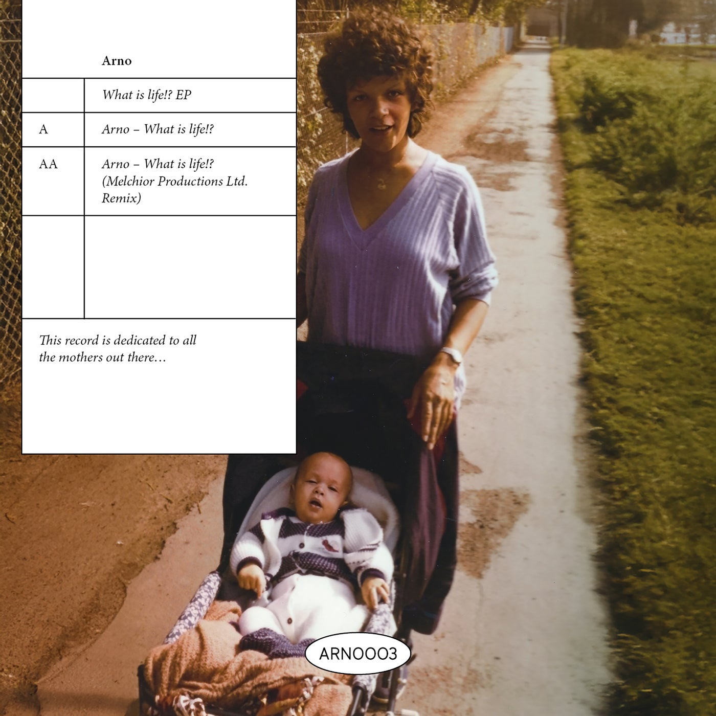 Cover - Arno (DE) - What Is Life !? (Melchior Productions Ltd. Remix)