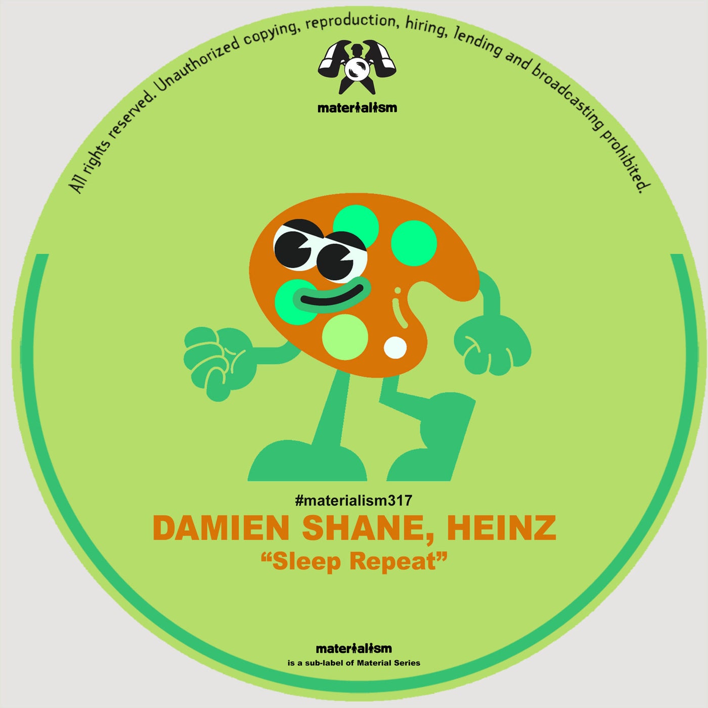 Cover - HEINZ, Damien Shane - Sleep Repeat (Original Mix) Promo tools