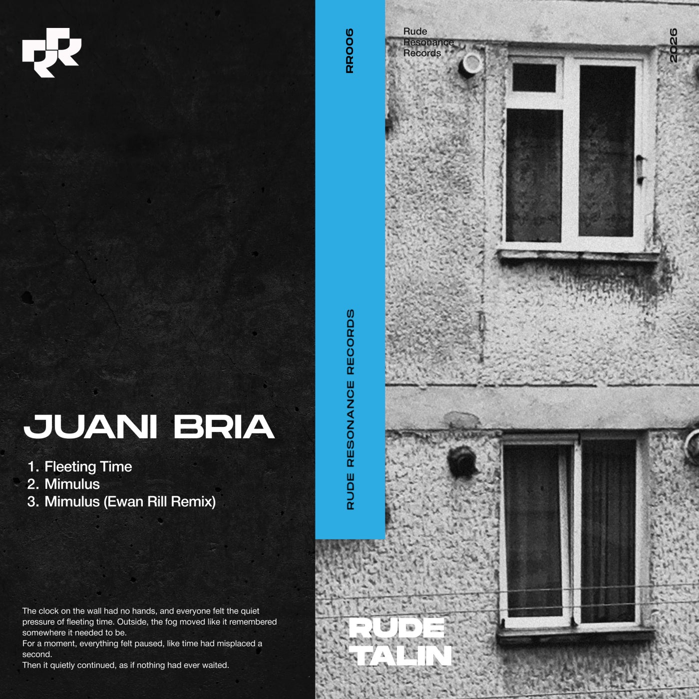 Cover - Juani Bria - Fleeting Time (Original Mix) Promo tools