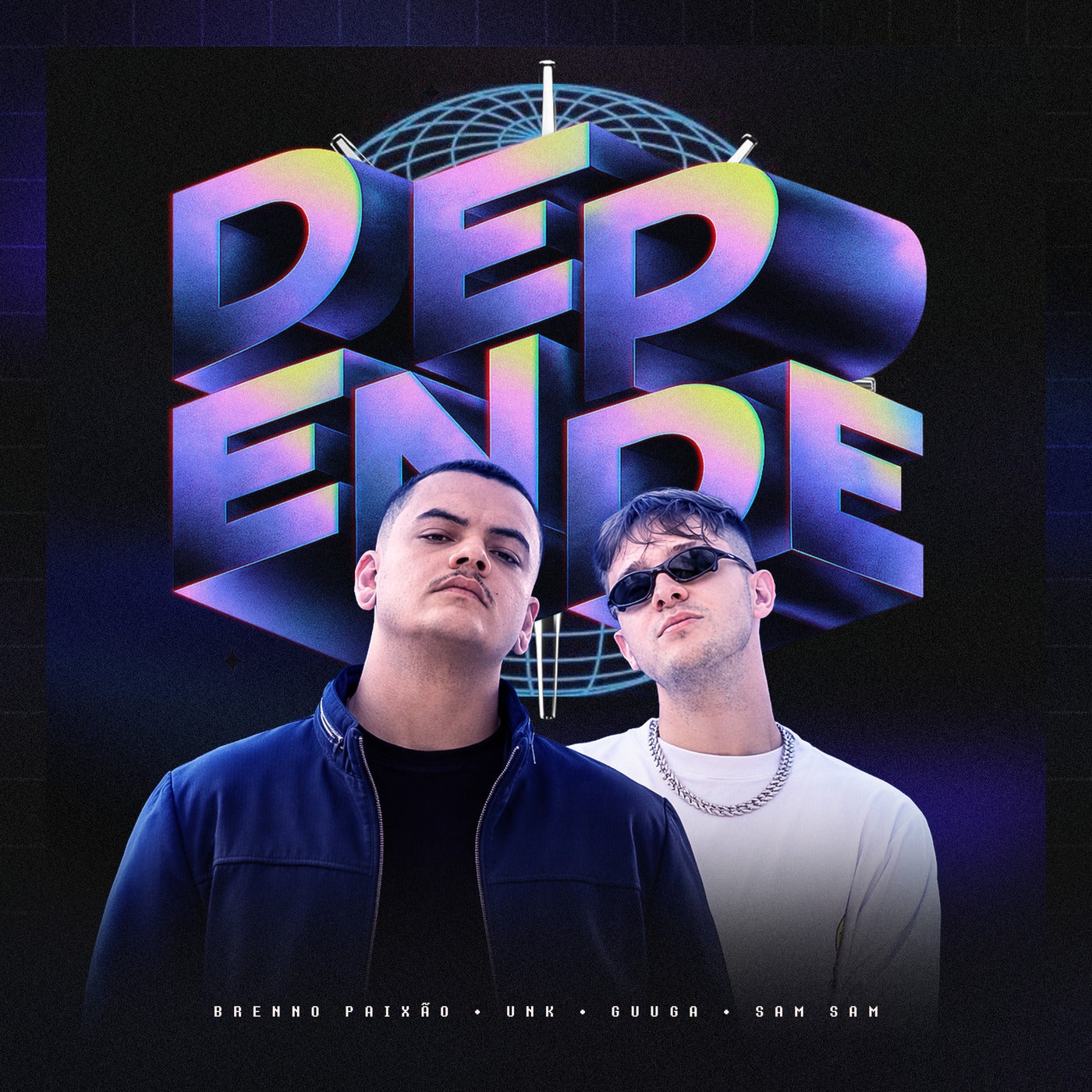 Cover - Dj Brenno Paixão, Dj Guuga, Sam Sam, UNK DJ - Depende Eletrofunk (Original Mix) Promo tools
