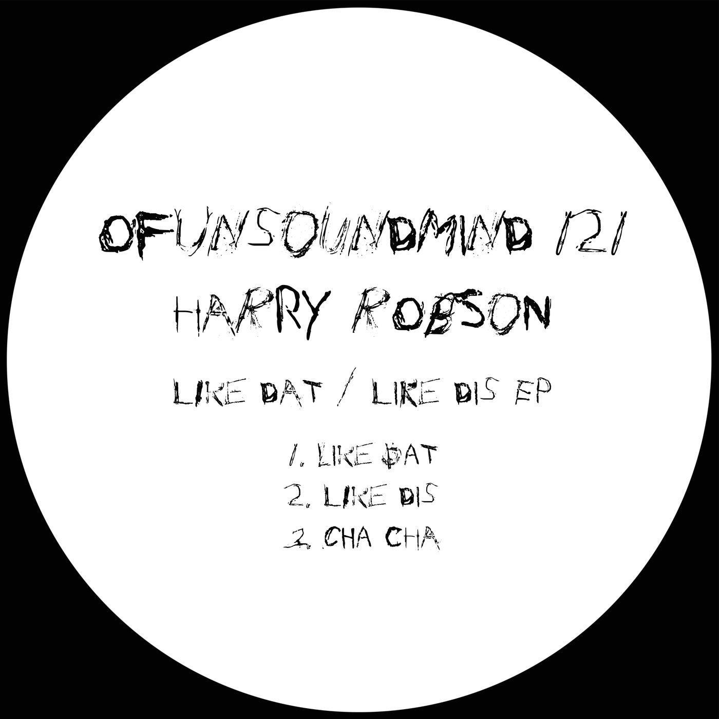 Cover - Harry Robson - Like Dis (Original Mix) Promo tools