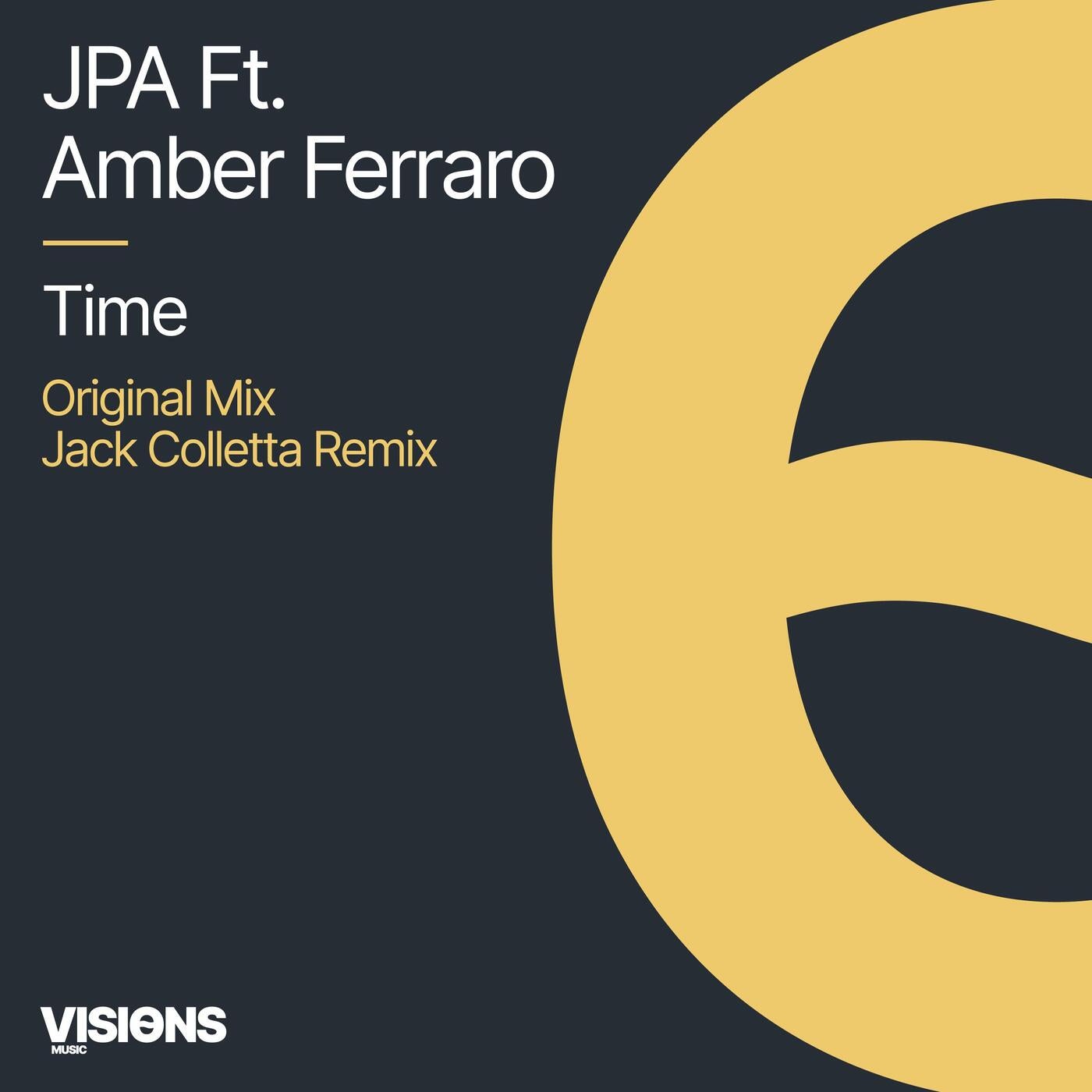 Cover - JPA, Amber Ferraro - Time (Extended Mix) Promo tools