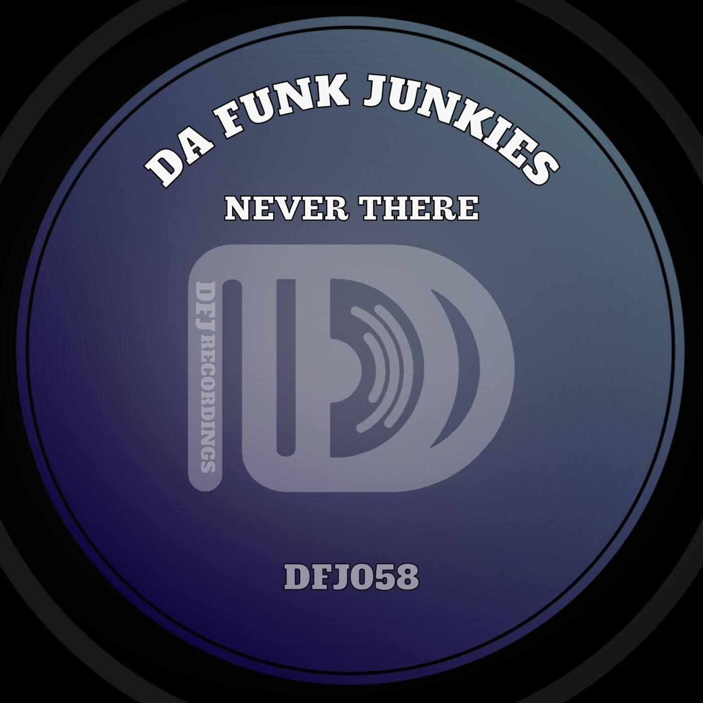 Cover - Da Funk Junkies - Never There (Extended) Promo tools