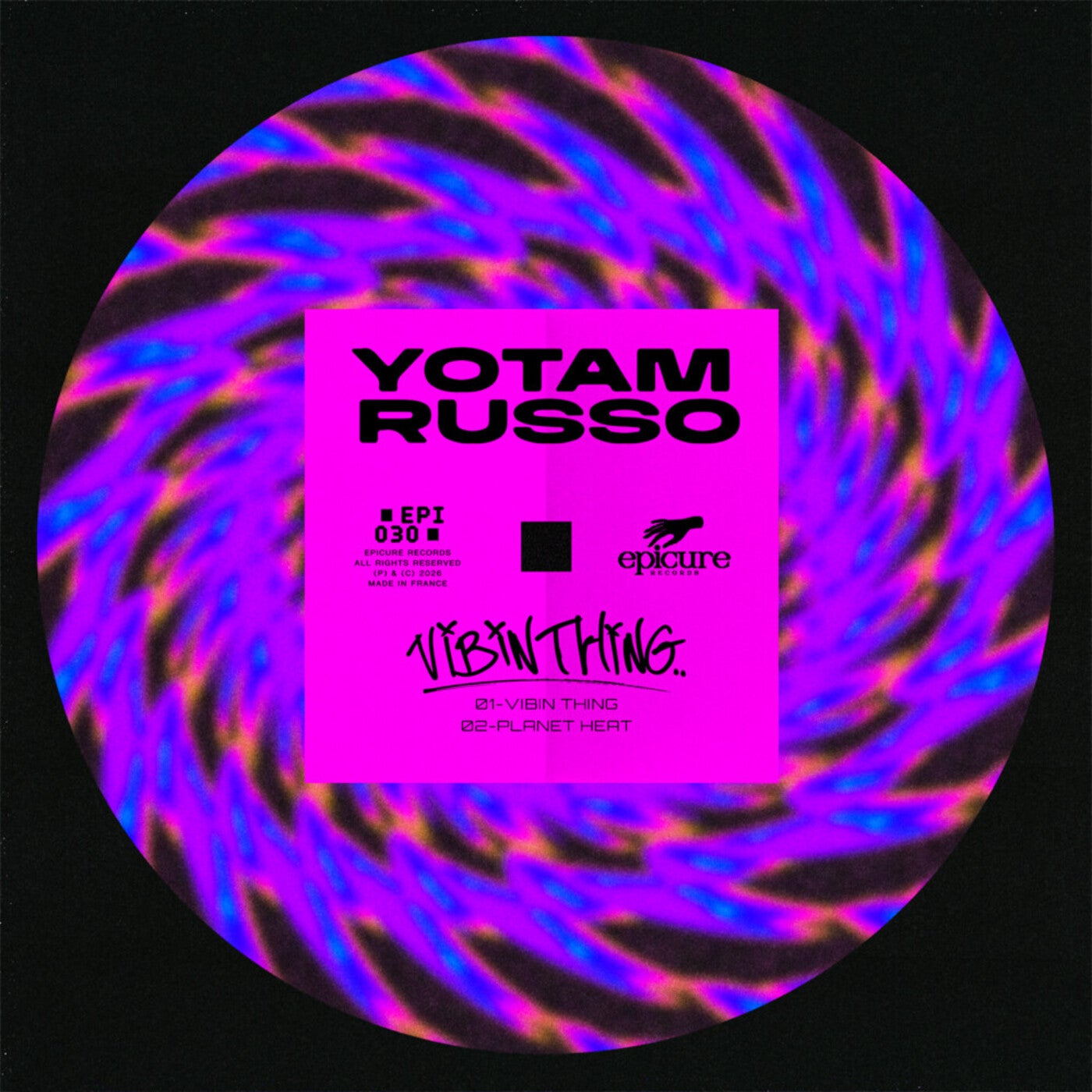 Cover - Yotam Russo - Planet Heat (Original Mix)