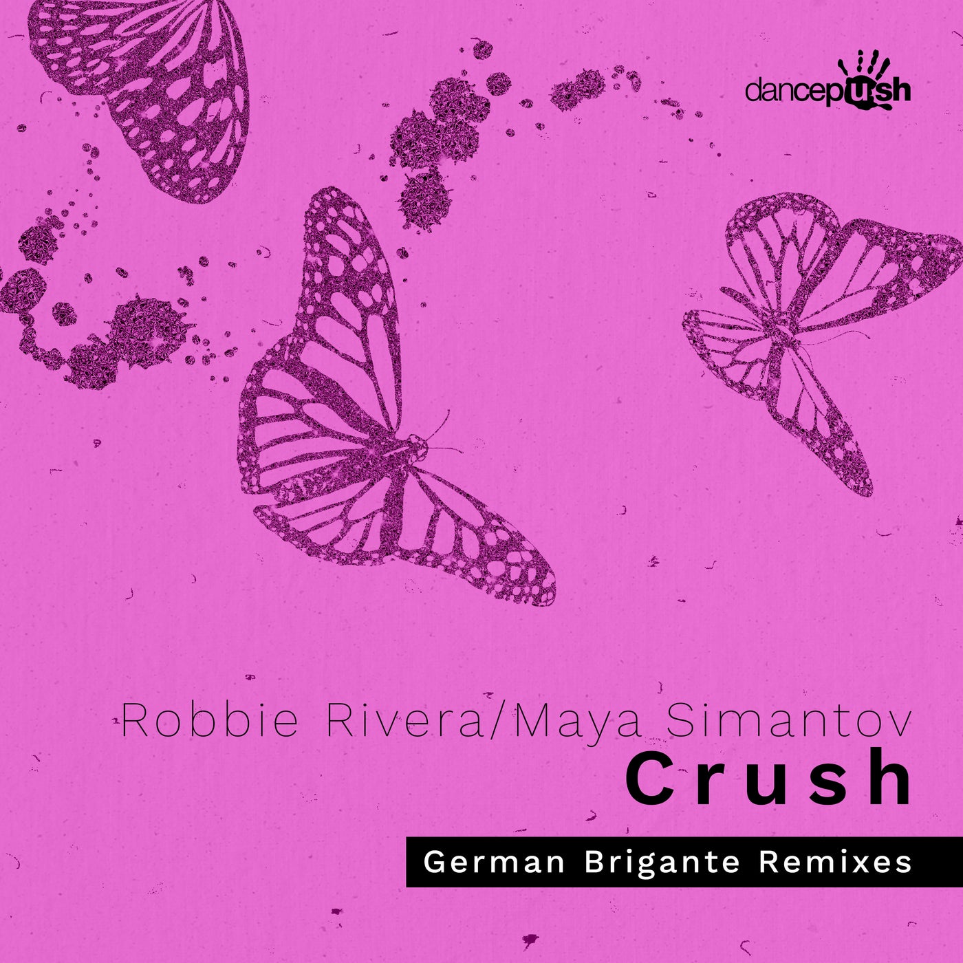 Cover - Robbie Rivera, Maya Simantov - Crush (German Brigante Extended Mix) Promo tools