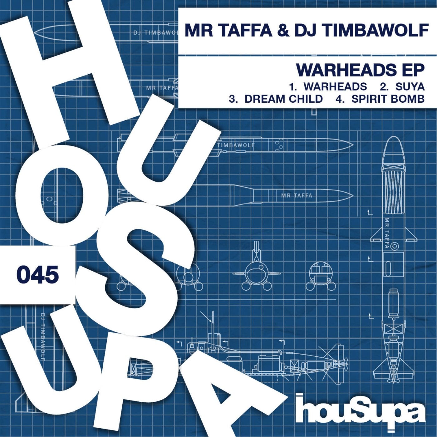 Cover - MR TAFFA, DJ Timbawolf - SPIRIT BOMB (Original Mix) Promo tools