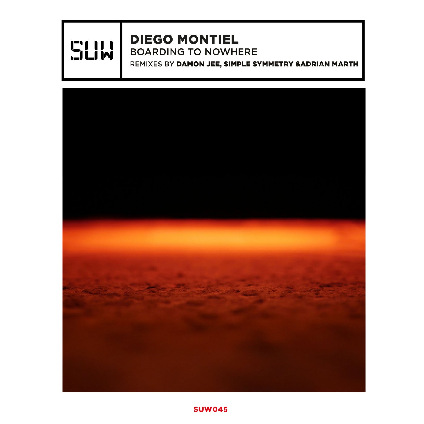 Cover - Diego Montiel - Boarding to Nowhere (Simple Symmetry Remix) Promo tools