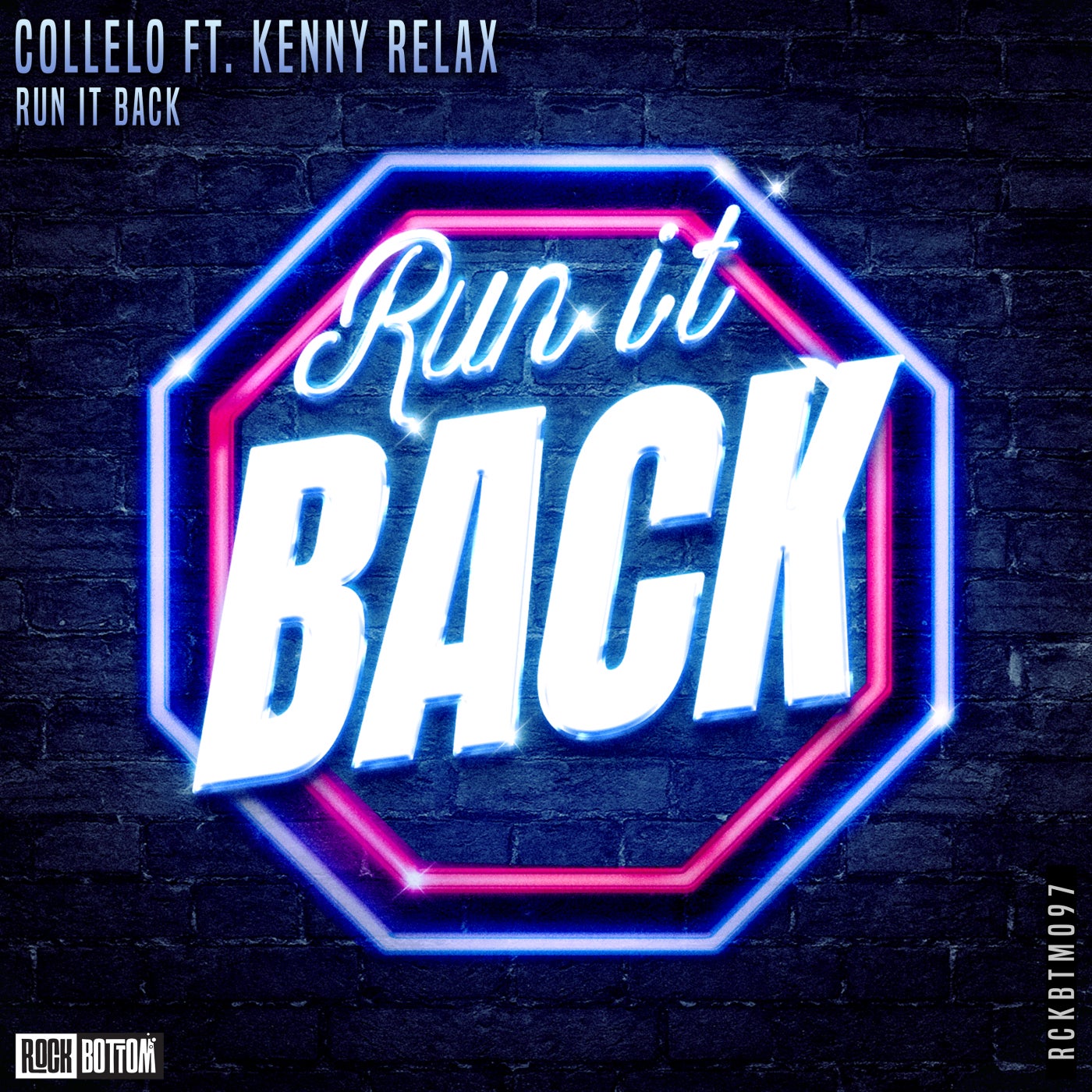 Cover - Collelo - Run It Back feat. Kenny Relax (Extended Mix) Promo tools